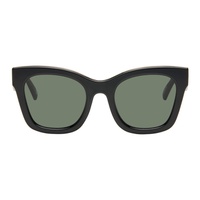 Le Specs Black Showstopper Sunglasses 241135F005036