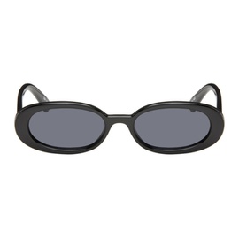 Le Specs Black Outta Love Sunglasses 241135F005053