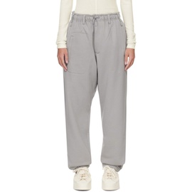 Y-3 Gray Five-Pocket Sweatpants 241138F086003