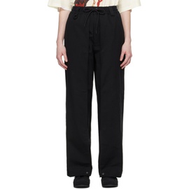 Y-3 Black Layered Trousers 241138F087001