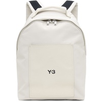 Y-3 Beige Lux Backpack 241138M166006