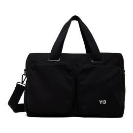 Y-3 Black Travel Duffle Bag 241138M170004