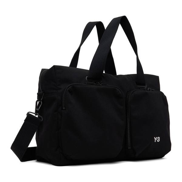  Y-3 Black Travel Duffle Bag 241138M170004