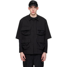 Y-3 Black Pocket Shirt 241138M192005