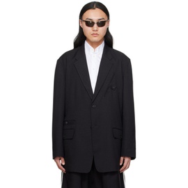 Y-3 Black Tailored Blazer 241138M195002
