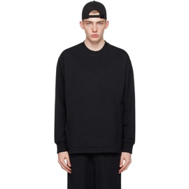 Y-3 Black Pocket Sweatshirt 241138M204007