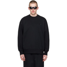 Y-3 Black Oversized Sweatshirt 241138M204009