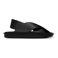 Y-3 Black Sport Style Sandals 241138M234000