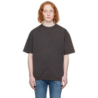 휴고 Hugo Black Faded T-Shirt 241141M213008