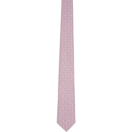 ZEGNA Pink Silk Tie 241142M158000