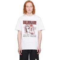 빌리어네어보이즈클럽 Billionaire Boys Club White Space Program T-Shirt 241143M213037