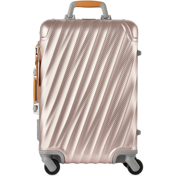 투미 Tumi Pink 19 Degree Aluminium International Carry-On Case 241147M173001