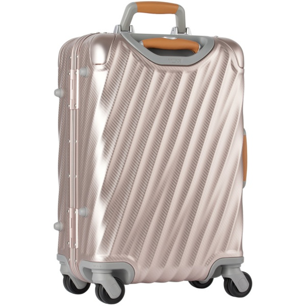 투미 Tumi Pink 19 Degree Aluminium International Carry-On Case 241147M173001