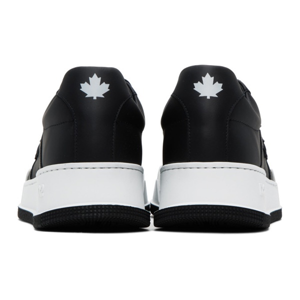 디스퀘어드2 Dsquared2 Black Canadian Sneakers 241148M237011