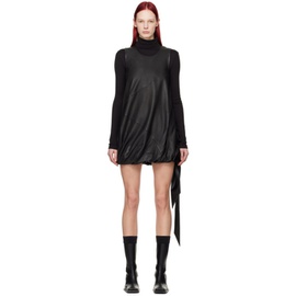 핼무트랭 Helmut Lang Black Bubble Leather Minidress 241154F052008