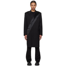 핼무트랭 Helmut Lang Black Tuxedo Car Coat 241154M176001