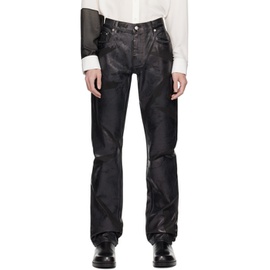핼무트랭 Helmut Lang Black Foiled Jeans 241154M186009