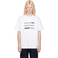 핼무트랭 Helmut Lang White Space T-Shirt 241154M213004