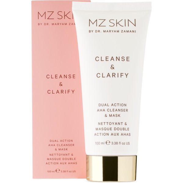  MZ SKIN Cleanse & Clarify Dual Action AHA Cleanser & Mask, 100 mL 241158M658001