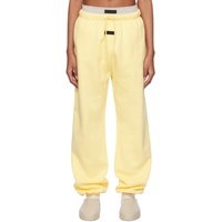 피어오브갓 Fear of God 에센셜 ESSENTIALS Yellow Drawstring Sweatpants 241161F086010
