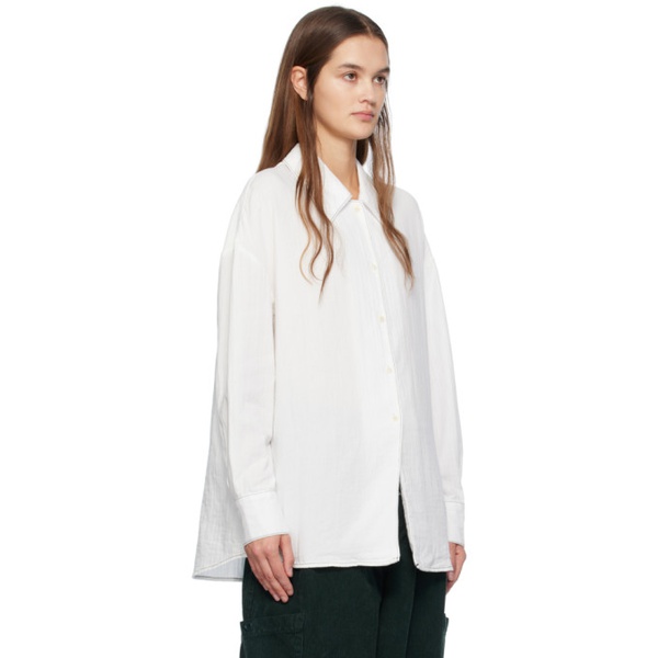 YMC White Lena Shirt 241161F109001