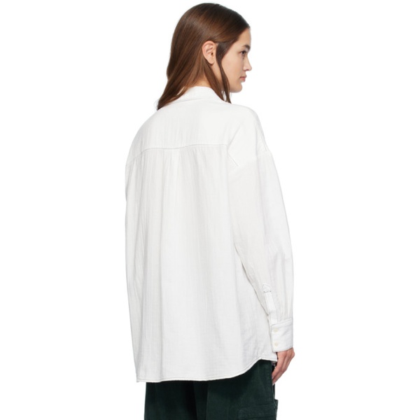  YMC White Lena Shirt 241161F109001