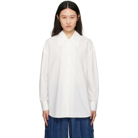 YMC White Lena Shirt 241161F109008