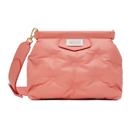 메종마르지엘라 Maison Margiela Pink Glam Slam Classique Small Bag 241168F048005