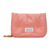 메종마르지엘라 Maison Margiela Pink Glam Slam Flap Small Bag 241168F048010