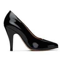메종마르지엘라 Maison Margiela Black Tabi Patent Heels 241168F122003