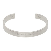 메종마르지엘라 Maison Margiela Silver Logo Bracelet 241168M142002