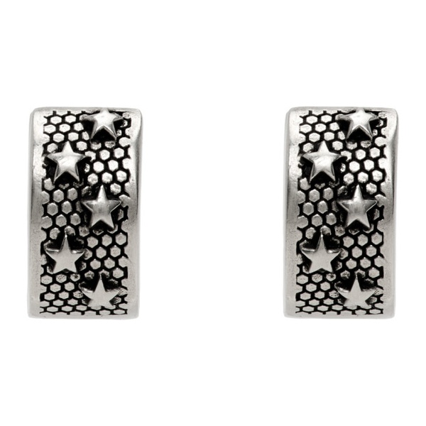메종마르지엘라 메종마르지엘라 Maison Margiela Silver Star Earrings 241168M144000