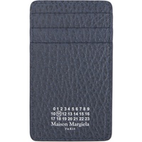 메종마르지엘라 Maison Margiela Navy Four Stitches Card Holder 241168M163011