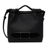 메종마르지엘라 Maison Margiela Black Soft 5AC Drawstring Small Bag 241168M166010