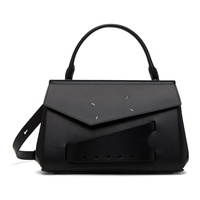 메종마르지엘라 Maison Margiela Black Snatched Top Handle Small Bag 241168M170006