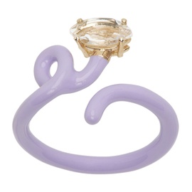 Bea Bongiasca Purple Baby Vine Tendril Ring 241172F011001
