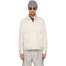 엔지니어드가먼츠 Engineered Garments 오프화이트 Off-White Zip Jacket 241175M177000
