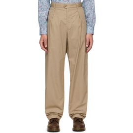 엔지니어드가먼츠 Engineered Garments Khaki Carlyle Trousers 241175M191013