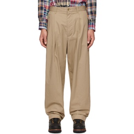 엔지니어드가먼츠 Engineered Garments Khaki WP Trousers 241175M191030