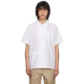 엔지니어드가먼츠 Engineered Garments White Patch Pocket Shirt 241175M192027