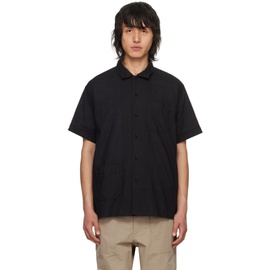 엔지니어드가먼츠 Engineered Garments Black Patch Pocket Shirt 241175M192029