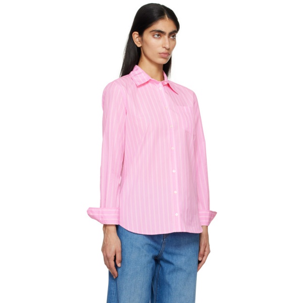 막스마라 Weekend 맥스마라 Max Mara Pink Bahamas Shirt 241183F109002
