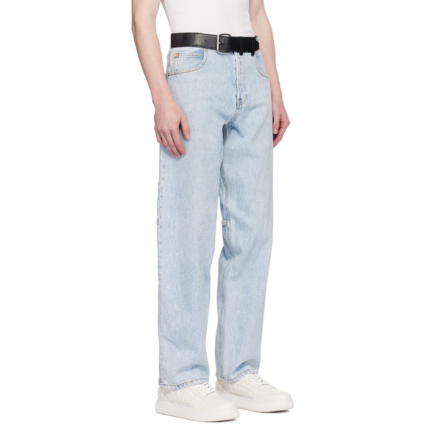 알렉산더왕 알렉산더 왕 Alexander Wang Blue Belted Jeans 241187M186000