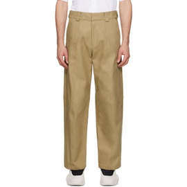 알렉산더 왕 Alexander Wang Beige Tailored Trousers 241187M191001