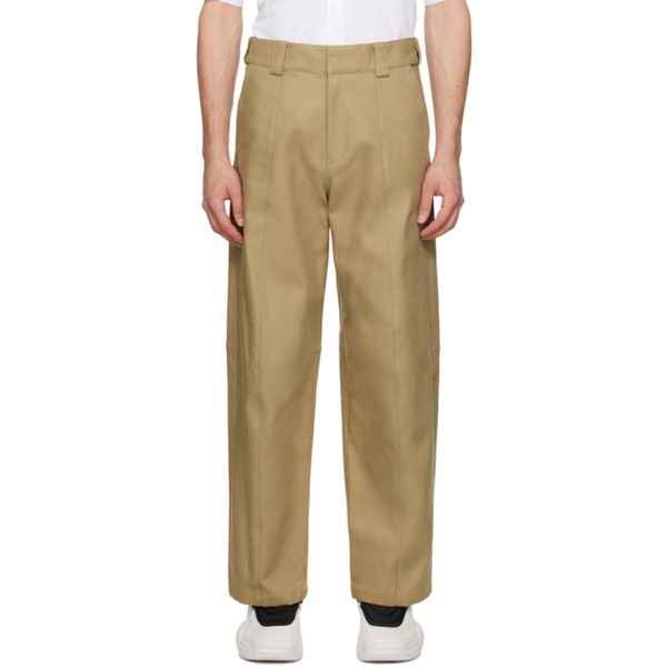 알렉산더왕 알렉산더 왕 Alexander Wang Beige Tailored Trousers 241187M191001