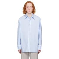 MM6 메종 마르지엘라 MM6 메종마르지엘라 Maison Margiela Blue Faded Shirt 241188M192001
