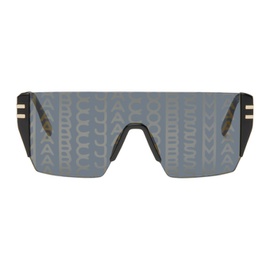 마크 제이콥스 Marc Jacobs Black Shield Sunglasses 241190F005013