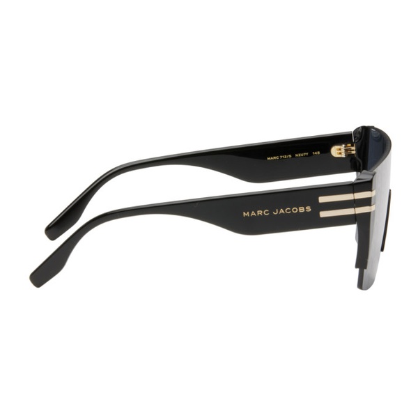 마크제이콥스 마크 제이콥스 Marc Jacobs Black Shield Sunglasses 241190F005013