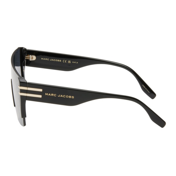 마크제이콥스 마크 제이콥스 Marc Jacobs Black Shield Sunglasses 241190F005013