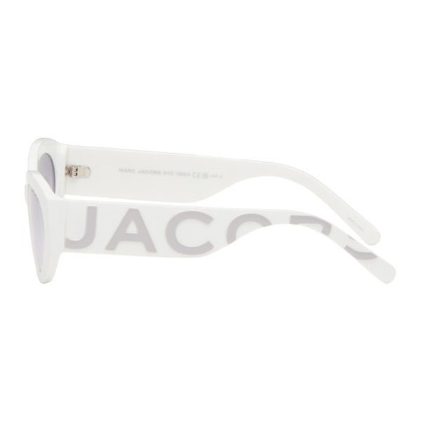마크제이콥스 마크 제이콥스 Marc Jacobs White Cat-Eye Sunglasses 241190F005022